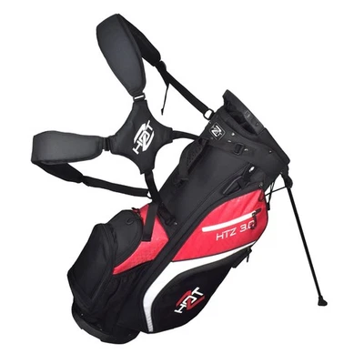 Nueva bolsa de pie Hot-Z Golf 3.0 negra/roja/blanca Foto 1 de 4