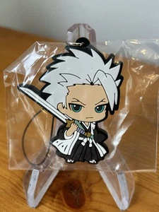 Bleach Toshiro Hitsugaya Rubber Keychain Gachapon Bandai Toy Anime Japan - Picture 1 of 3