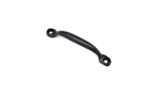 3"  Black Cast Iron Pull Cast Iron Drawer Door Pull Colonial Black Drawer Pull - Picture 1 of 4
