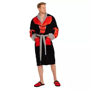 Ant Man Bathrobe Marvel Disney Fleece Dressing Robe Nightwear Gift - Picture 1 of 1