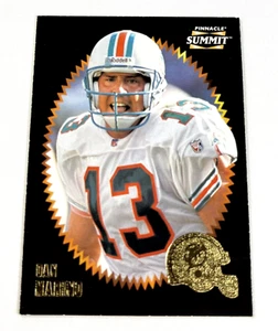 1996 Pinnacle Summit Dan Marino #7 Miami Dolphins Vintage Football Card - Picture 1 of 8