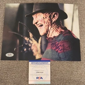 ROBERT ENGLUND SIGNED 8X10 PHOTO FREDDY KREUGER PSA/DNA AUTHENTICATED #AM57024 - Picture 1 of 1