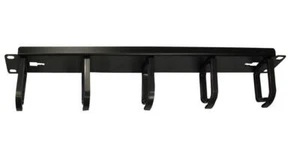 UT-899CBMT - 1u 48.3cm Gestion des Câbles Barre Avec 5 Amovible Câble Anneaux - Photo 1/2