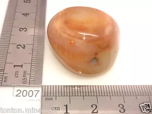 Agate Bahia 21g pierre roulee mineraux lithotherapie reiki collection déco - Picture 1 of 2