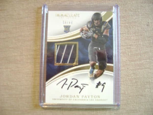 Jordan Payton 2016 Immaculate Auto Rc 2 Color Patch 16/99 Cleveland Browns Mint - Picture 1 of 1