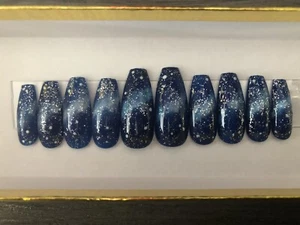 Galaxy Press On Nails - Picture 1 of 1