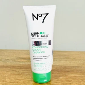 No7 Derm Solutions Comforting Cream Cleanser for Dry & Sensitive Skin 200ml - Picture 1 of 3