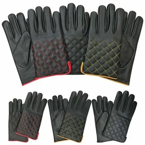 Guantes largos de moda cálidos con revestimiento de espuma piel de cordero guantes largos 086 - Imagen 1 de 7