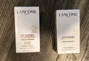 Lot of 2 Lancome UV Expert Supra Screen Invisible Sunscreen SPF50 NEW 50 ml - Picture 1 of 4