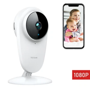 Victure PC420A Wireless Security Pet Baby Monitor Camera White 1080P Camera - Picture 1 of 11