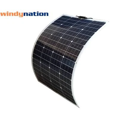 Panel Solar Flexible WindyNation 100 Vatios 12V con Células Solares Monocristalinas  Foto 1 de 3