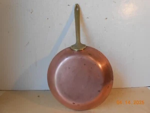 VINTAGE PAUL REVERE LIMITED EDITION 8.5 INCH SKILLET COPPER STAINLESS CLAD BRAS - Picture 1 of 5