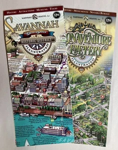 Savannah Map Pack - Historic District & Bonaventure Cemetery - Picture 1 of 5