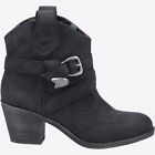 Rocket Dog Satire Womens Fashion Casual Smart Buckle Ankle Boots Black