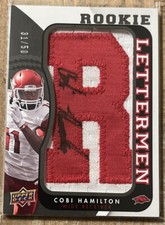 Cobi Hamilton - 2013 Upper Deck Rookie Letterman RPA 31/50