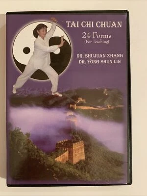 Tai Chi Chuan 24 Forms DVD Dr Shujian Zhang Yong Shun Lin Instructional Lesson - Image 1 of 3
