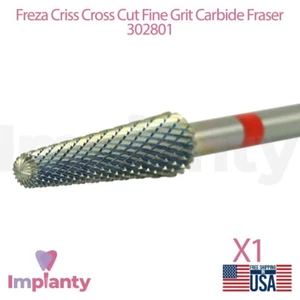 Fraser de carburo dental 14,0 mm grano fino Ø4,0 mm corte cruzado 302801 - Imagen 1 de 3