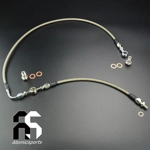 Teflon Oil Feed Line For SUBARU Impreza WRX STI EJ20 EJ25 Turbo AVCS w/TD05 TD06 - Picture 1 of 6