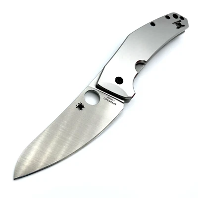 Spyderco C211TIP SpydieChef ~ Marcin Slysz Plain Edge Knife LC200N - Beadblasted - Image 1 of 4
