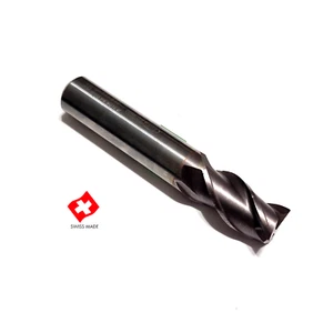 Fraisa VHM Vollhartmetall Schaftfräser 16 mm Schaft 16 mm TiAIN 3-flötig Nr14-2 - Bild 1 von 10