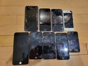 Apple iPhone 11 7 AND 6S 4 Ipod MIXED LOT FOR PARTS 9 UNITS