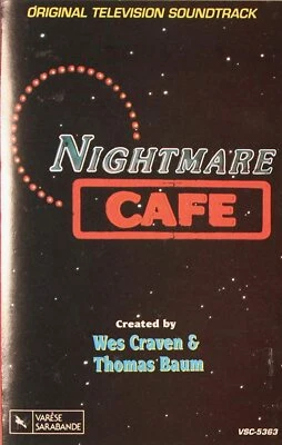 NIGHTMARE CAFE Soundtrack Cassette - Wes Craven Television Horror Music E1G3 - Image 1 of 3