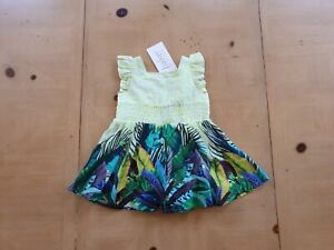 Ted Baker Designer Baby Girl's Floral Summer Dress Size 0 - 3 Months - BNWT