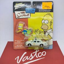 2003 Johnny Lightning The Simpsons Chief Wiggum's Police Cruiser Car 1/64 Scale 
