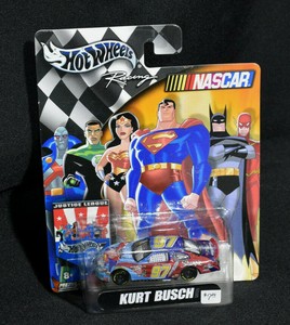 2004 Hot Wheels Racing Nascar Kurt Busch Justice League (HW1)