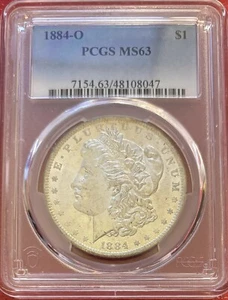 1884-O Morgan Dollar - MS-63 PCGS - Picture 1 of 2
