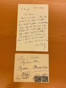 Lettera autografa di Fernand Widal - Picture 1 of 1