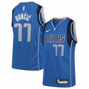 [B7BZ2P000-MAVDL] YOUTH NIKE NBA MAVERICKS 'DONCIC 77' SWINGMAN JERSEY - Picture 1 of 1