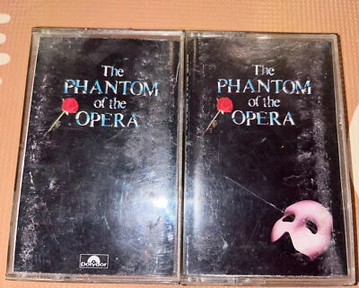 PHANTOM OF THE OPERA 1987 TWO CASSETTES ORIGINAL CAST RECORDING - Image 1 of 3