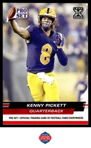 2022 Pro Set Draft #PS-10 Kenny Pickett Red - Picture 1 of 2