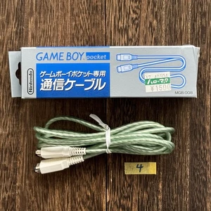 Nintendo Game Boy Pocket/Light/Color OEM Link Cable Complete In Box CIB MGB-008 - Picture 1 of 11