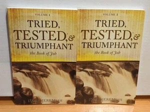David Jeremiah ~ Job: Tried, Tested & Triumphant 2 Volume Set (2010, PB) VG! - Picture 1 of 2