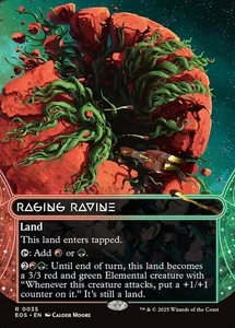 Raging Ravine x1 1x FOIL Borderless Edge of Eternities EOS NM MTG - Picture 1 of 1
