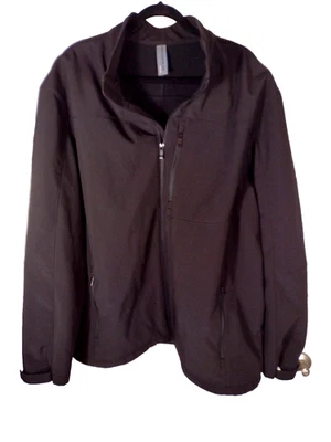 WEATHERPROOF Brand Jacket  WPL 11590 Black Softshell Fleece Lined Sz 4XLT - Image 1 of 4
