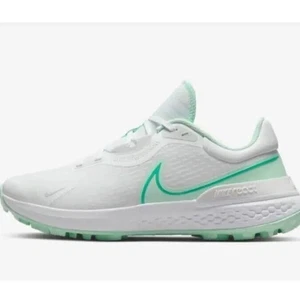 Nike Men's Infinity Pro 2 Golf Shoes White Mint Size 10 DJ5593-100 New - Picture 1 of 11