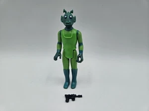 Greedo Cantina Action Figur Vintage Kenner Star Wars SW 1978 alles original  - Bild 1 von 14