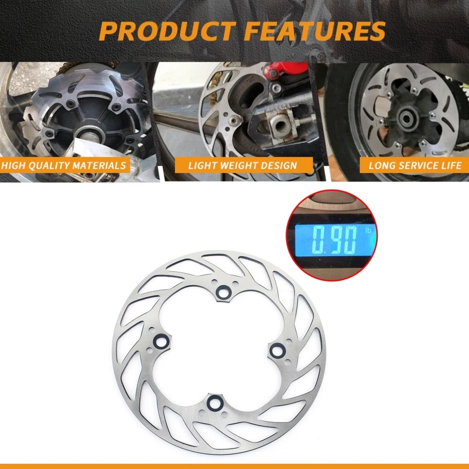 Light Racing Rear Brake Disc Rotor For Kawasaki NINJA ZX6R ZX600 ZX636 1998-2017 - Image 1 of 4