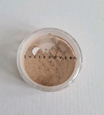 Sheer Cover Mineral Foundation ALMOND 1.5g New Sealed Rare Genuine FREE FAST P&P - Image 1 of 4