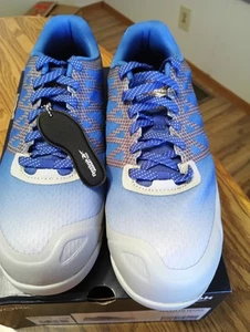 Women's Reebok Speed Tr Work Athletic Work Shoe Grey/Blue 11M. RB452 - Picture 1 of 14
