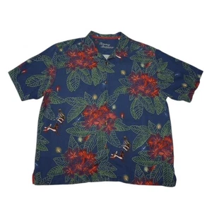 Camicia Tommy Bahama Uomo 2XL Stagioni Auguri Natale Renna Bottone - Foto 1 di 7