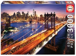 Nuevo Rompecabezas Educa 3000 Piezas 14+ Edades 18508 Manhattan - Imagen 1 de 2