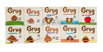 Lot x 10 Grug Books (older/some First editions) At the Snow/in the Playground - image 1 of 4