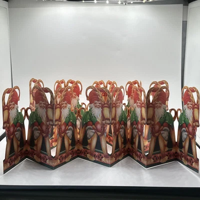 2 Guirnalda Sueca Escandinava Decoración Mesa Paja Tomte Cabra De Colección Foto 1 de 4