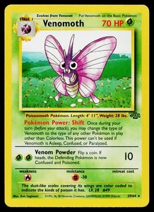 Venomoth (29) 29/64 Giungla Rara #2 - Foto 1 di 2