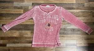 Washington Redskins Touch by Alyssa Milano Womens-XL Long Sleeve Waffle Shirt - Picture 1 of 5