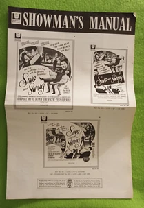 "Sing And Swing" Original Movie Press Book 1964 (uncut) - Picture 1 of 3